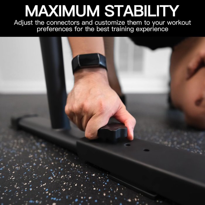 Adjustable Multi-Grip Pull Up & Dip Bars (image 3)